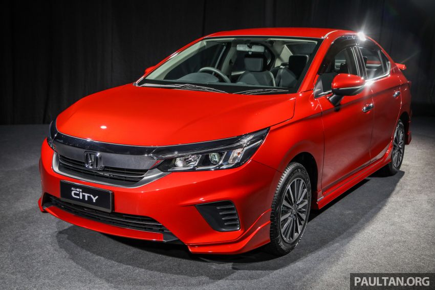 Honda City 2020 generasi kelima dilancarkan — empat varian, RS e:HEV, Honda Sensing; harga dari RM74k 1191930