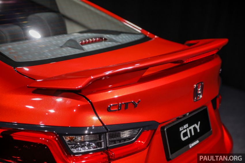 Honda City 2020 generasi kelima dilancarkan — empat varian, RS e:HEV, Honda Sensing; harga dari RM74k 1191990