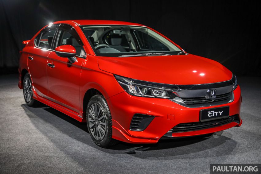 Honda City 2020 generasi kelima dilancarkan — empat varian, RS e:HEV, Honda Sensing; harga dari RM74k 1191932