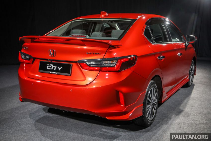 Honda City 2020 generasi kelima dilancarkan — empat varian, RS e:HEV, Honda Sensing; harga dari RM74k 1191935