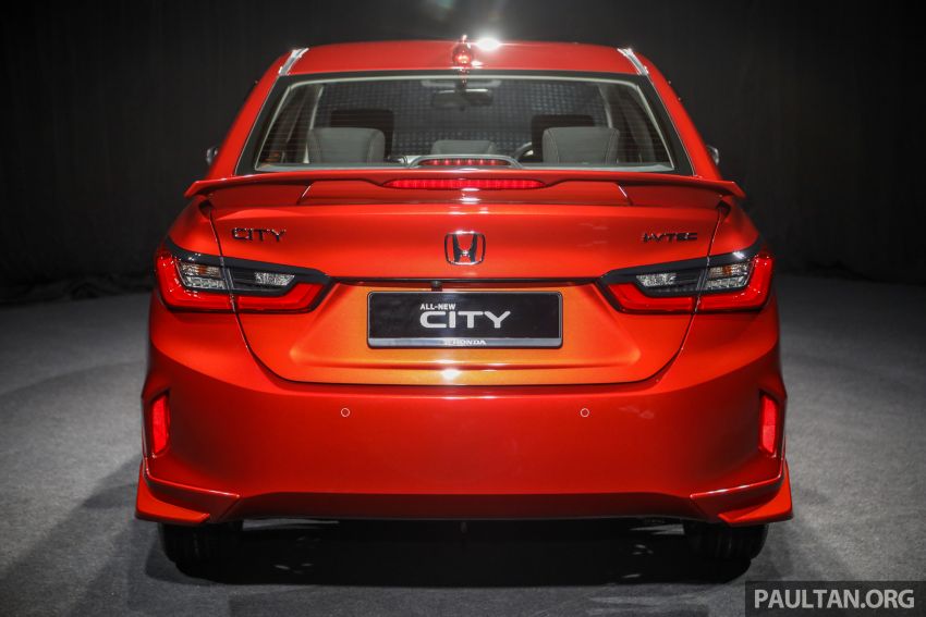 Honda City 2020 generasi kelima dilancarkan — empat varian, RS e:HEV, Honda Sensing; harga dari RM74k 1191942