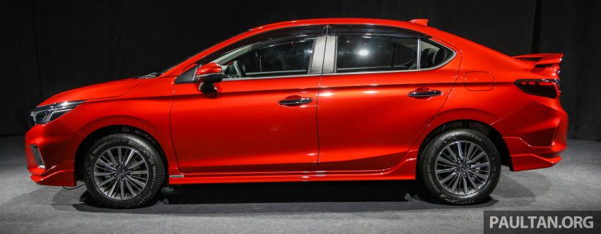 Honda City 2020 generasi kelima dilancarkan — empat varian, RS e:HEV, Honda Sensing; harga dari RM74k 1191944