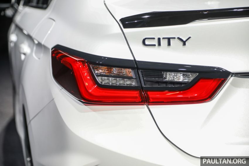 Honda City 2020 generasi kelima dilancarkan — empat varian, RS e:HEV, Honda Sensing; harga dari RM74k 1192095