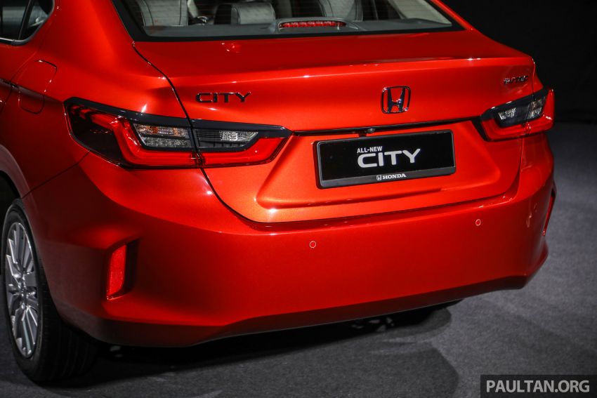 Honda City 2020 generasi kelima dilancarkan — empat varian, RS e:HEV, Honda Sensing; harga dari RM74k 1191826