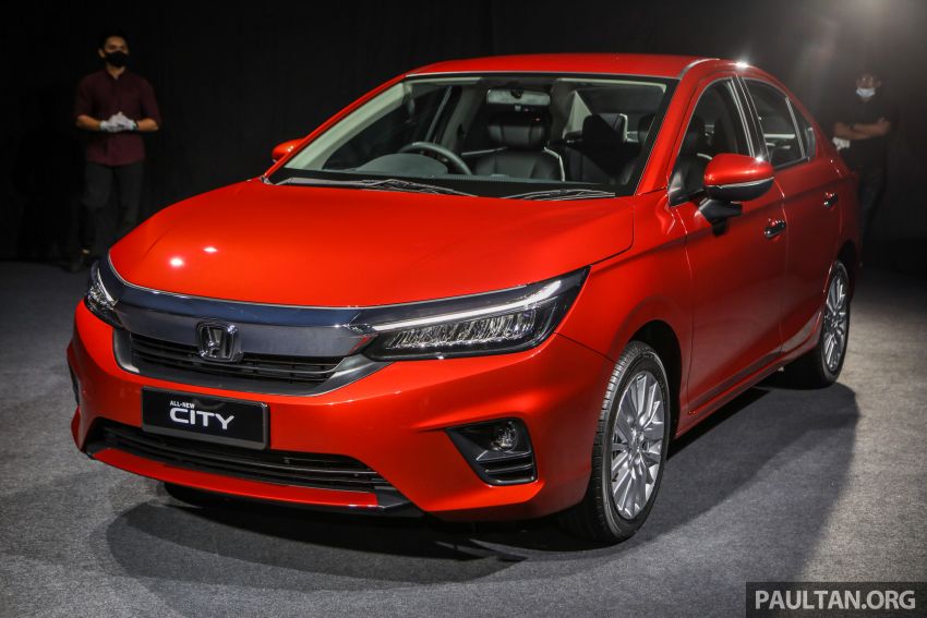 Honda City 2020 generasi kelima dilancarkan — empat varian, RS e:HEV, Honda Sensing; harga dari RM74k 1191784