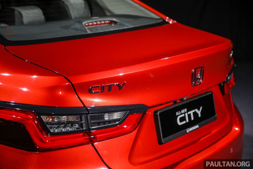 Honda City 2020 generasi kelima dilancarkan — empat varian, RS e:HEV, Honda Sensing; harga dari RM74k 1191833