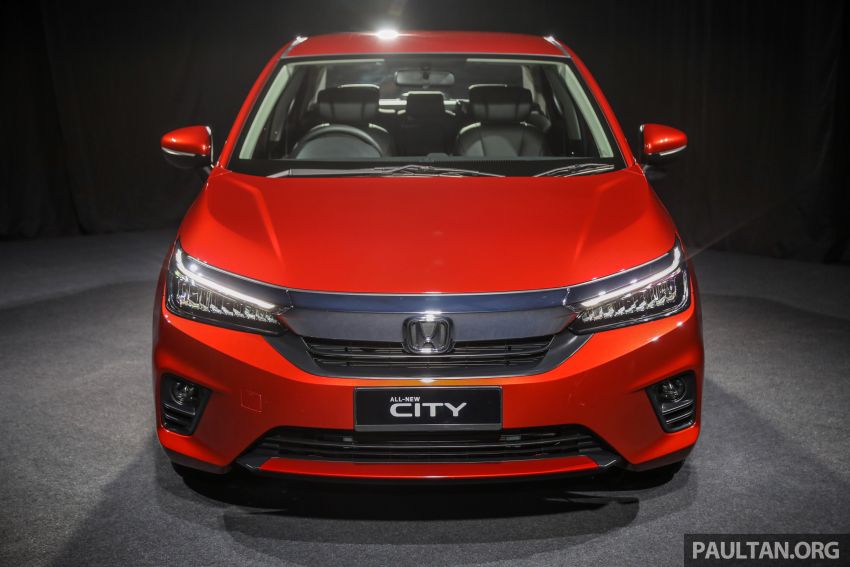 Honda City 2020 generasi kelima dilancarkan — empat varian, RS e:HEV, Honda Sensing; harga dari RM74k 1191793