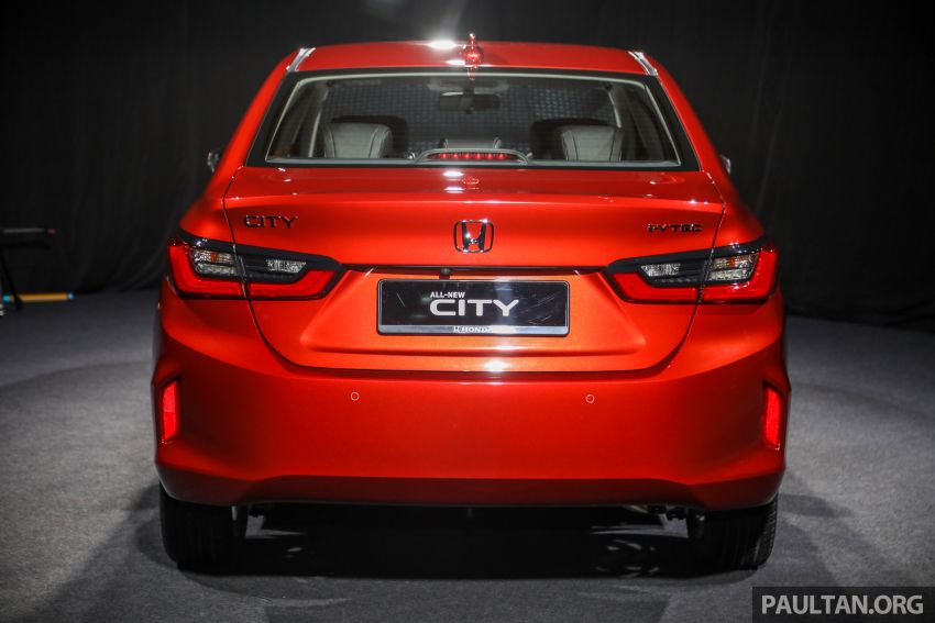 Honda City 2020 generasi kelima dilancarkan — empat varian, RS e:HEV, Honda Sensing; harga dari RM74k 1191796