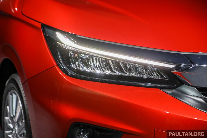 Honda City 2020 generasi kelima dilancarkan — empat varian, RS e:HEV, Honda Sensing; harga dari RM74k 1191804