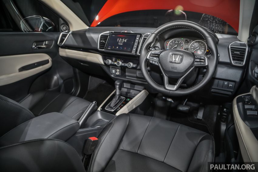 Honda City 2020 generasi kelima dilancarkan — empat varian, RS e:HEV, Honda Sensing; harga dari RM74k 1191864