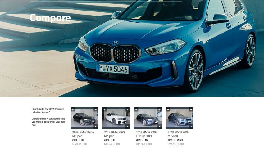 Ingress Auto launches its BMW Premium Selection website – browse, compare models quickly and easily 1196414