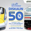 KTMB offering 50% discount on ETS, Intercity tickets