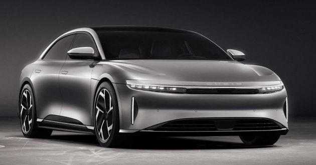 Lucid Air receives a new base variant – single-motor, RWD powertrain with 480 hp; priced from USD69,900