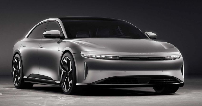 Lucid Air receives a new base variant – single-motor, RWD powertrain with 480 hp; priced from USD69,900 1193661