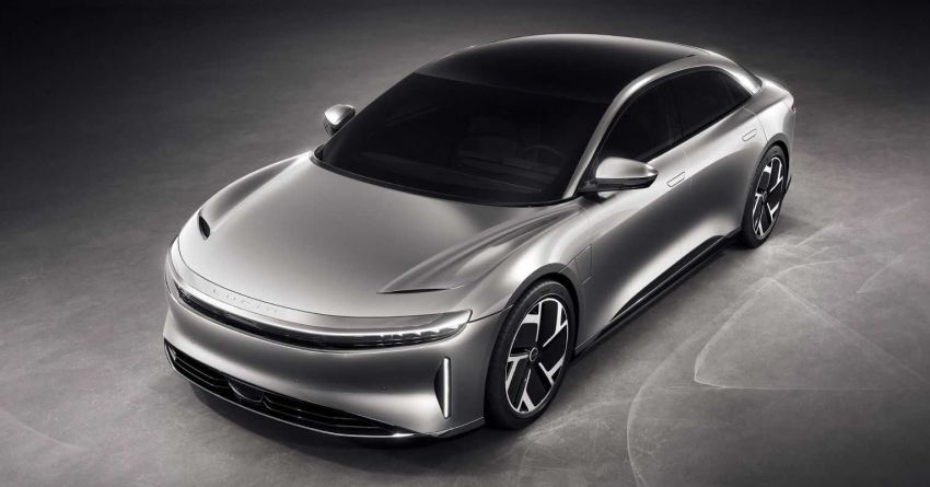 Lucid Air receives a new base variant – single-motor, RWD powertrain with 480 hp; priced from USD69,900 1193662