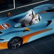 McLaren Elva gets Gulf colours by MSO for Goodwood
