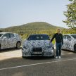 Mercedes-Benz EQA, EQS demonstrated at test facility