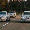 Mercedes-Benz EQA, EQS demonstrated at test facility