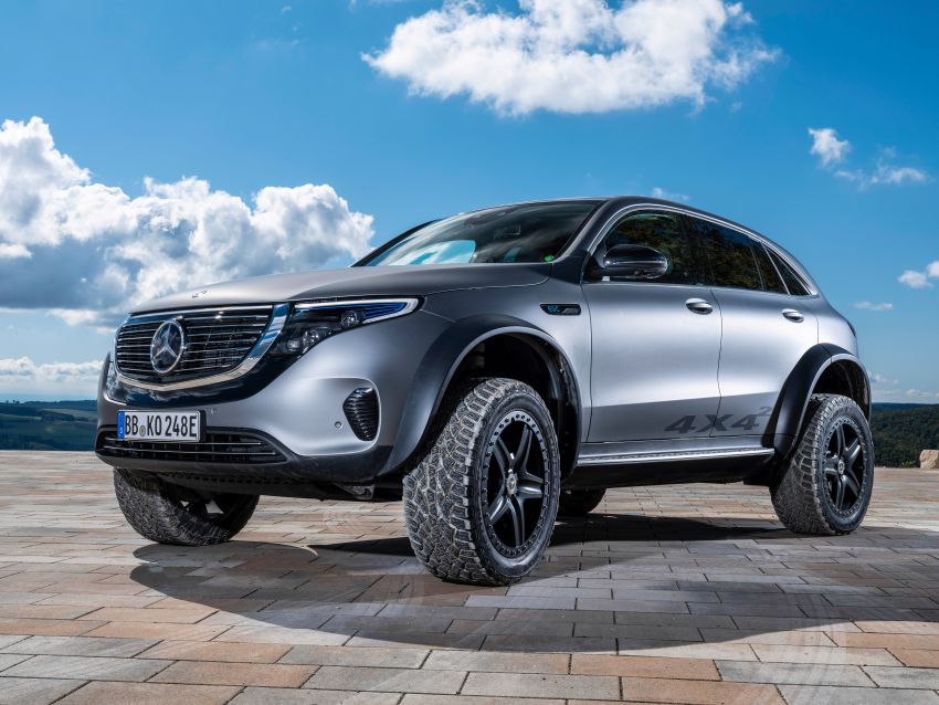 Mercedes-Benz EQC 4×4² – konsep EV untuk offroad 1192510