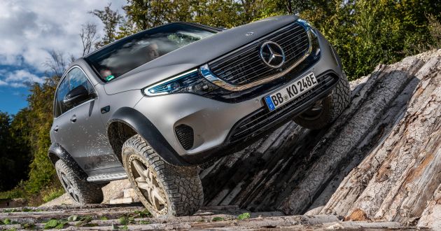 Mercedes-Benz EQC 4×4² – konsep EV untuk offroad