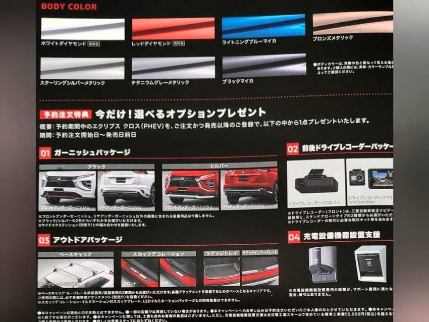Mitsubishi Eclipse Cross facelift leaked – new PHEV 1191117