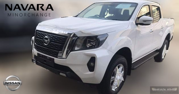 2021 Nissan Navara NP300 facelift spotted in Thailand