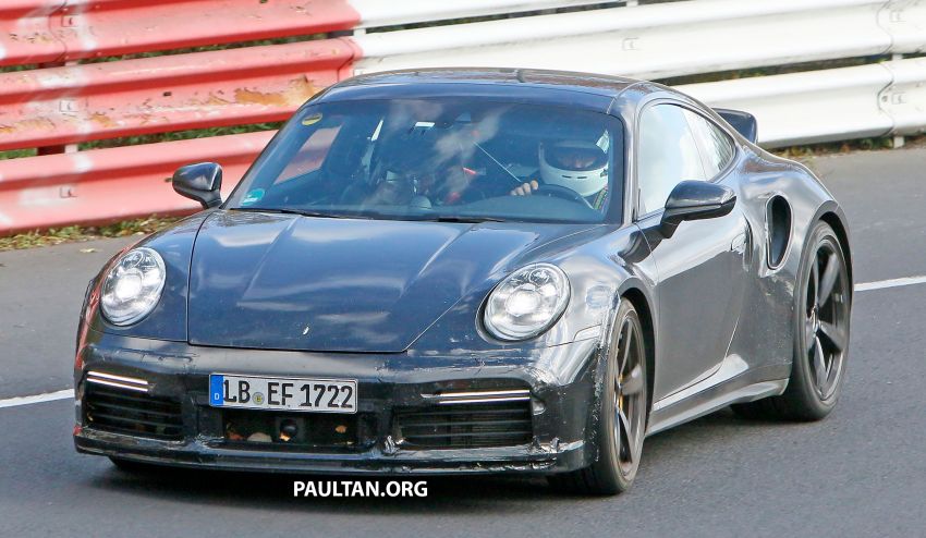 SPYSHOTS: Porsche 911 Turbo ‘Ducktail’ seen testing 1201903