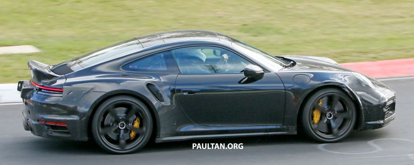SPYSHOTS: Porsche 911 Turbo ‘Ducktail’ seen testing 1201894