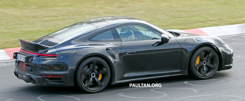 SPYSHOTS: Porsche 911 Turbo ‘Ducktail’ seen testing 1201893