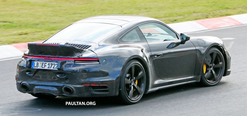 SPYSHOTS: Porsche 911 Turbo ‘Ducktail’ seen testing 1201891