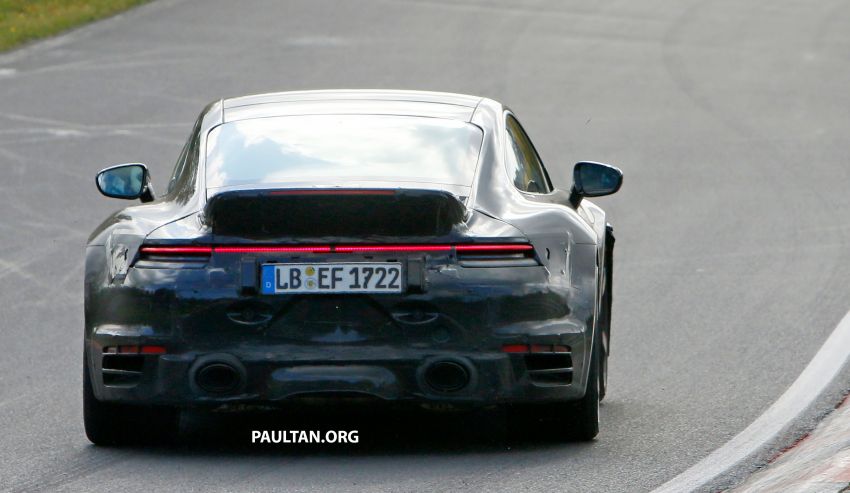 SPYSHOTS: Porsche 911 Turbo ‘Ducktail’ seen testing 1201888