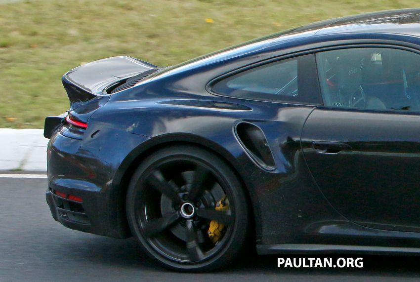 SPYSHOTS: Porsche 911 Turbo ‘Ducktail’ seen testing 1201887