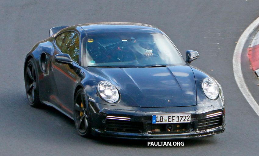 SPYSHOTS: Porsche 911 Turbo ‘Ducktail’ seen testing 1201899
