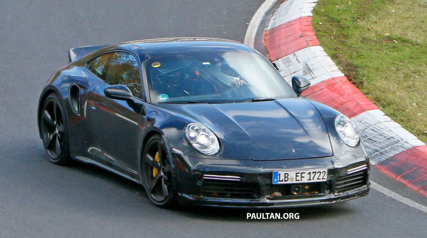 SPYSHOTS: Porsche 911 Turbo ‘Ducktail’ seen testing 1201898