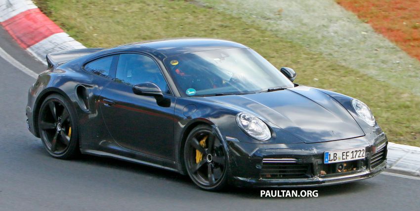 SPYSHOTS: Porsche 911 Turbo ‘Ducktail’ seen testing 1201897