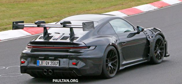 SPIED: 992 Porsche 911 GT3 RS goes track testing