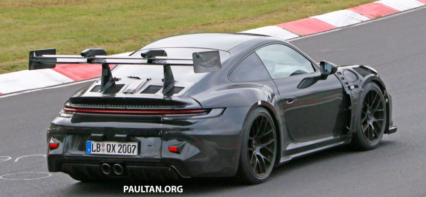 SPIED: 992 Porsche 911 GT3 RS goes track testing 1194373