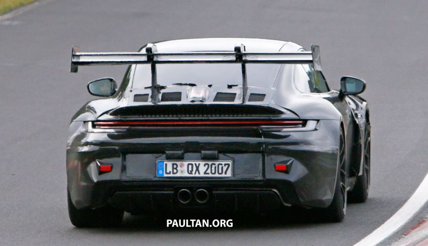 SPIED: 992 Porsche 911 GT3 RS goes track testing 1194377