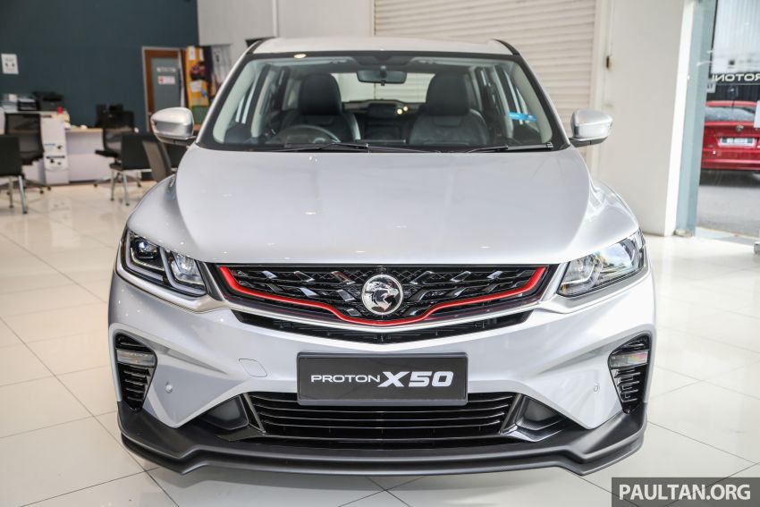 Proton X50 SUV launched in Malaysia – 1.5L turbo three-cylinder engine; 7DCT; RM79,200 to RM103,300 1199705
