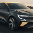 Renault Megane E-Tech Electric teased before debut with new company logo – market launch in 2022