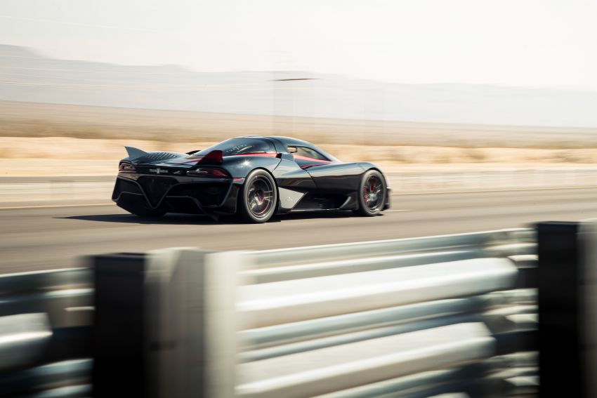 SSC Tuatara is now the world’s fastest production car – 508.73 km/h two-way average; 532.93 km/h Vmax! 1195337