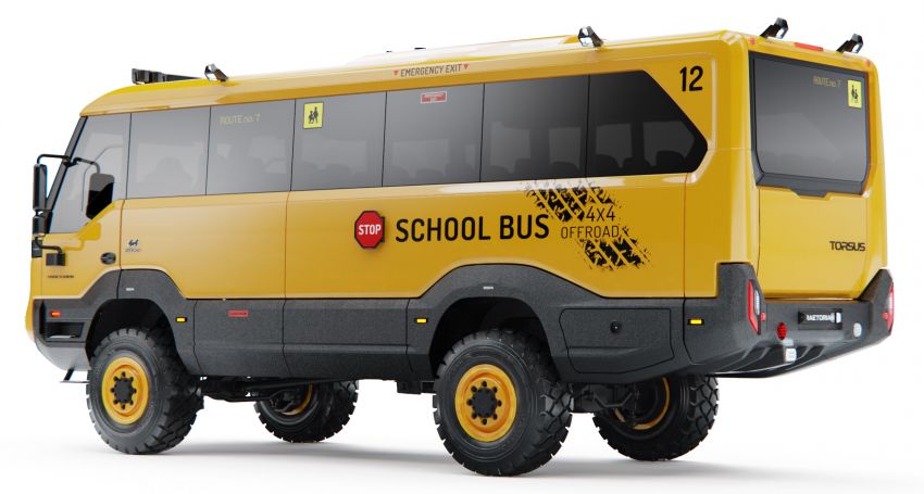 Torsus Praetorian School Bus debuts – rugged student transport with 6.9L turbodiesel; 290 PS and 1,150 Nm 1198065