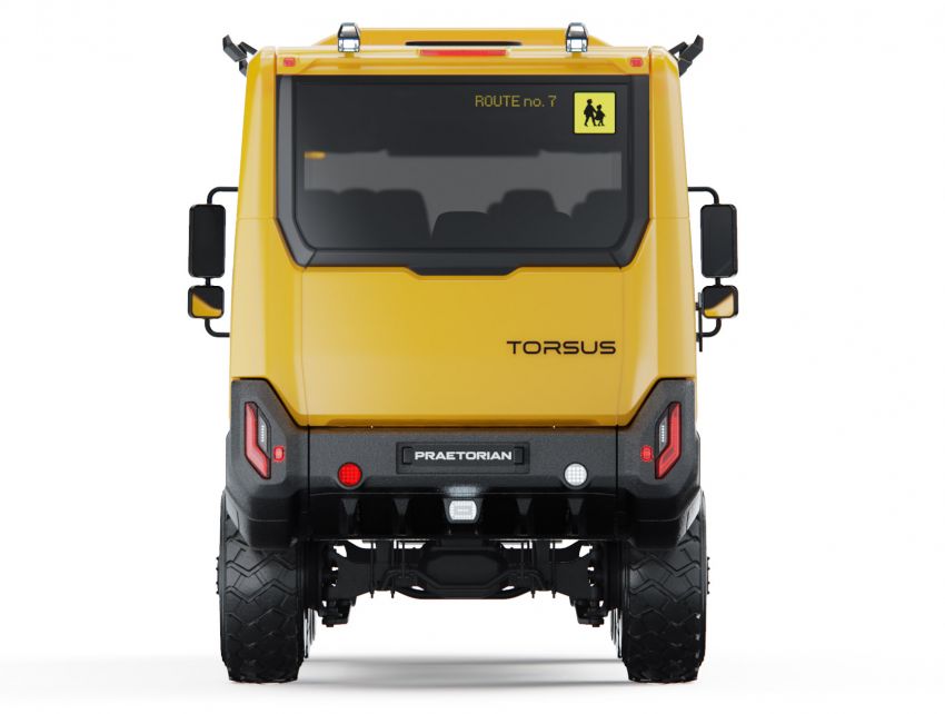 Torsus Praetorian School Bus debuts – rugged student transport with 6.9L turbodiesel; 290 PS and 1,150 Nm 1198067