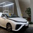Toyota Mirai hydrogen FCEV is the latest popemobile