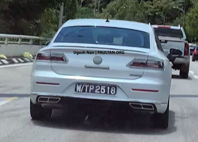 SPIED: Volkswagen Arteon facelift testing in Malaysia