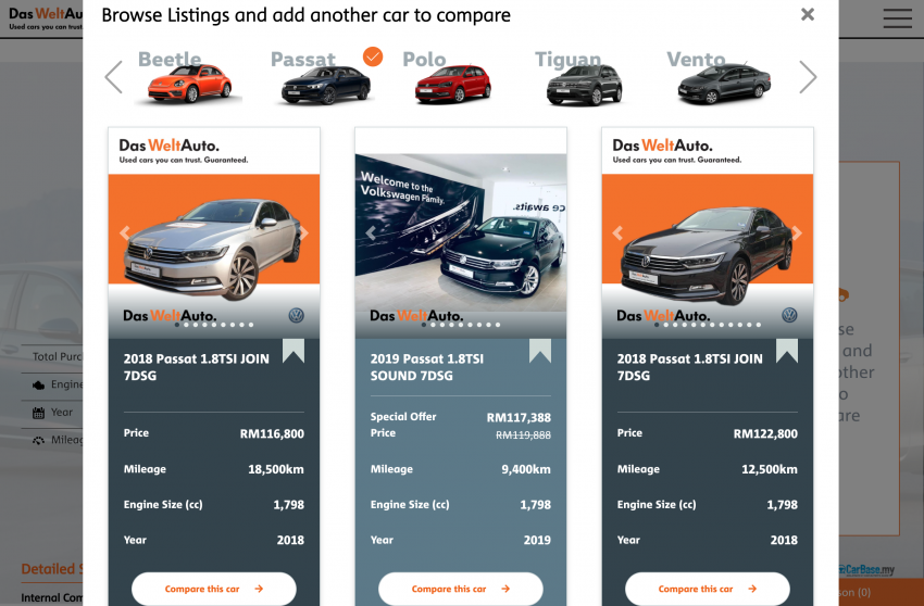 Das WeltAuto new and improved website launched – browse, compare cars and deals by VW Malaysia 1188444