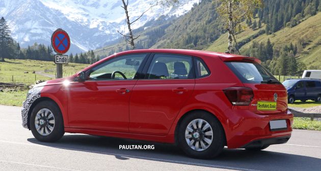 SPYSHOTS: Volkswagen Polo Mk6 facelift seen testing
