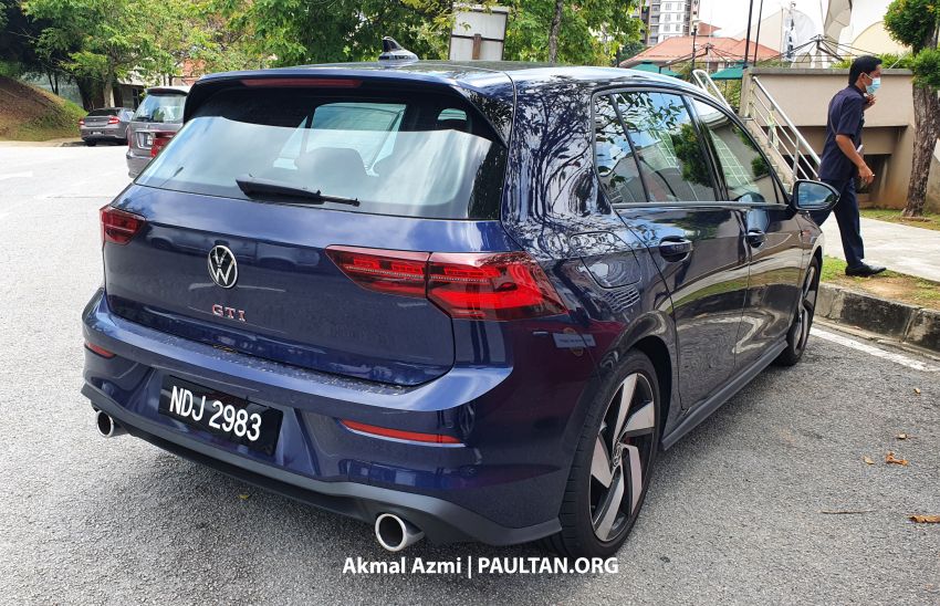 Volkswagen Golf GTI Mk8 dikesan di Malaysia – CKD 1187948
