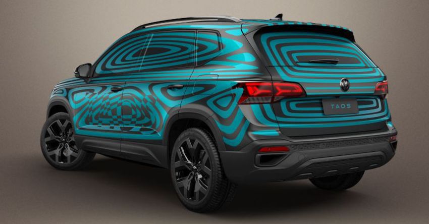 Volkswagen Taos teased again ahead of October debut 1187000