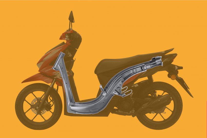2021 Honda BeAT scooter updated – larger tank, better fuel economy, larger storage space, RM5,555 retail 1191409
